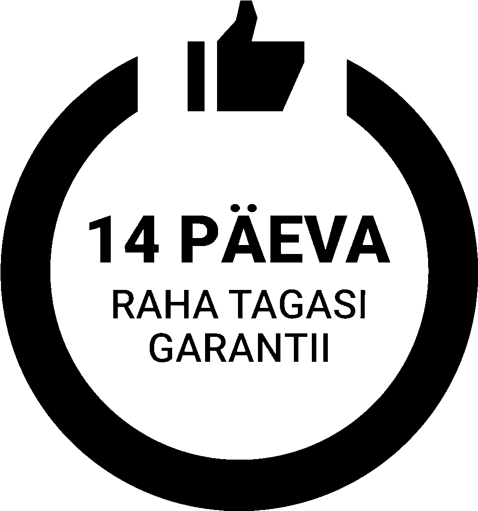 raha tagasi garantii 14p
